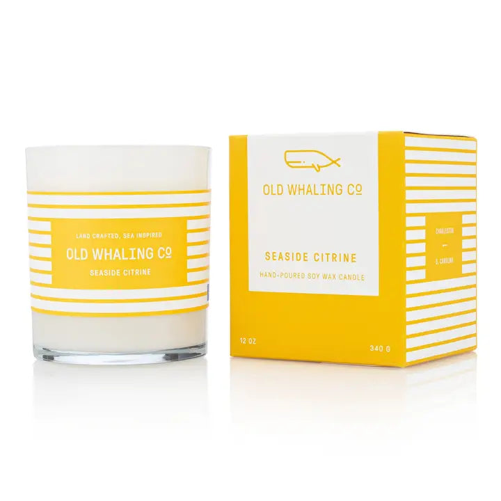 Sea Side Citrine Candle