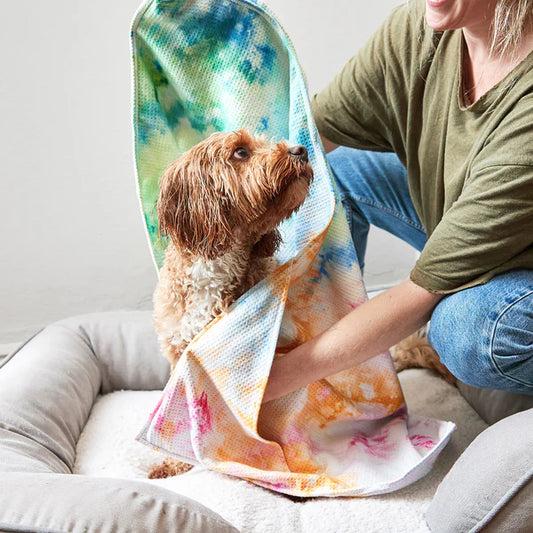 Sunset Splash - Small/Medium Dog Towel