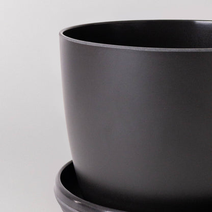 5" Planter : White Fiber