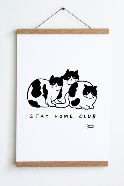 Tuxedo Cats Print