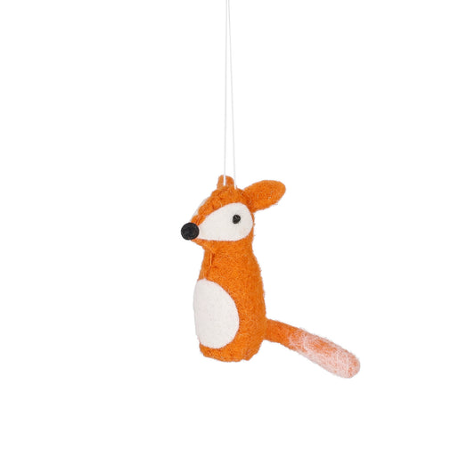 Fox Felt Ornament