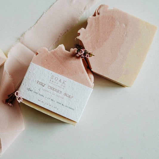 Very Cherry Soap Bar - Canadian Handmade