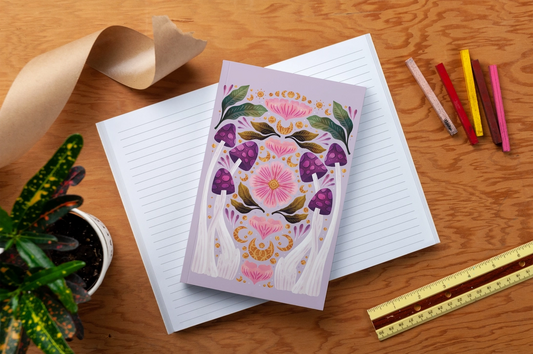 Fungi Blooms Notebook - Small