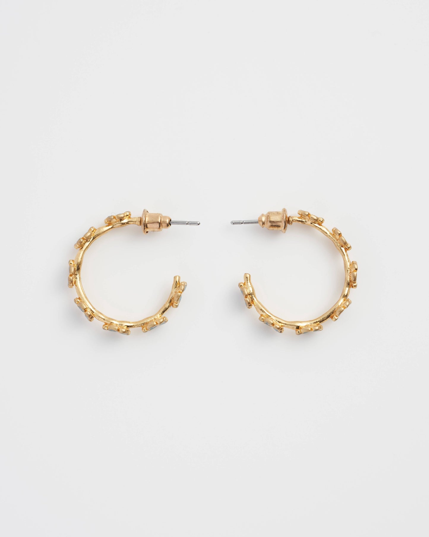 Forget-Me-Not Stud Hoops