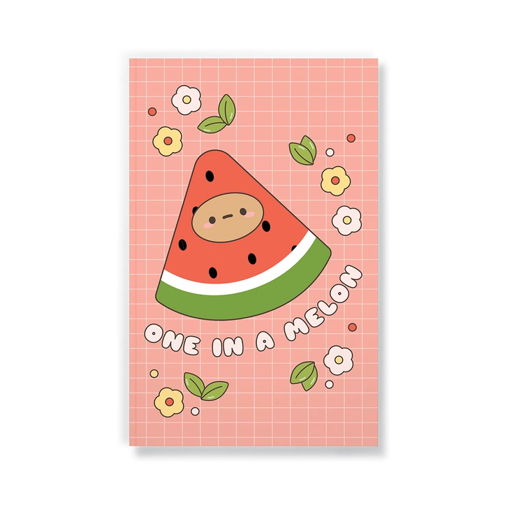 Tayto Melon Layflat Notebook - Small