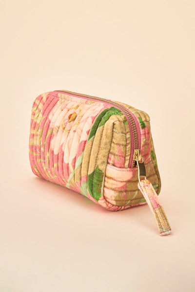 Quilted Vanity Bags - Tropical