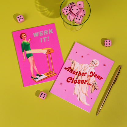 Werk It! – Foil Friendship ✿ Encouragement Card