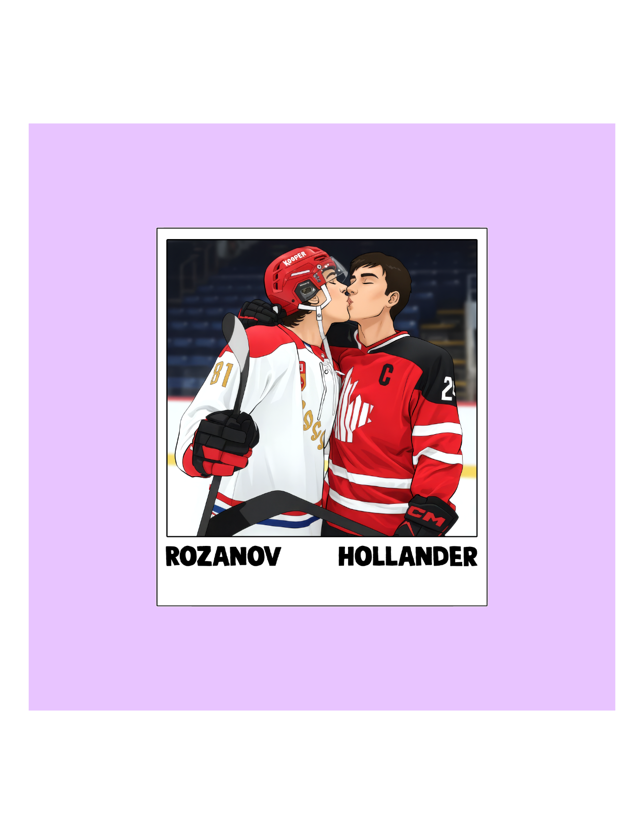 Boys Polaroid Heated Rivalry Sticker