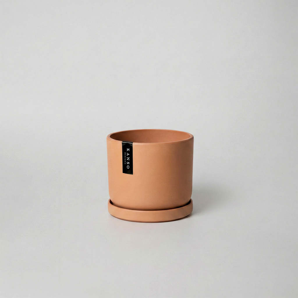 3.5" Mini Planter: Dusted Clay