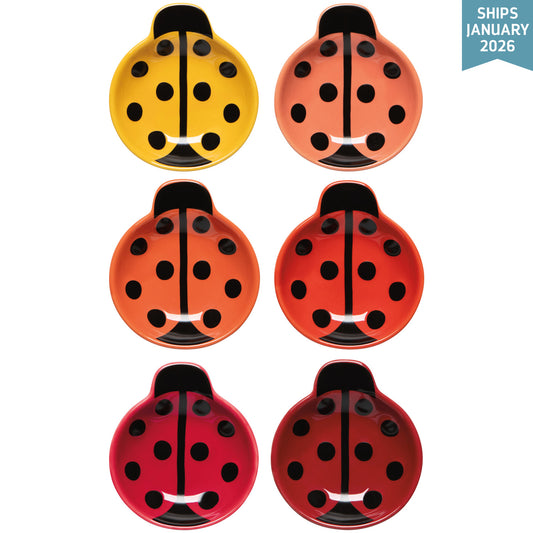 Pinch Bowls (Set/6) - Ladybugs