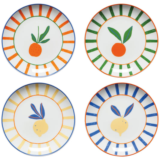Citrus Appetizer Plate - Set/4