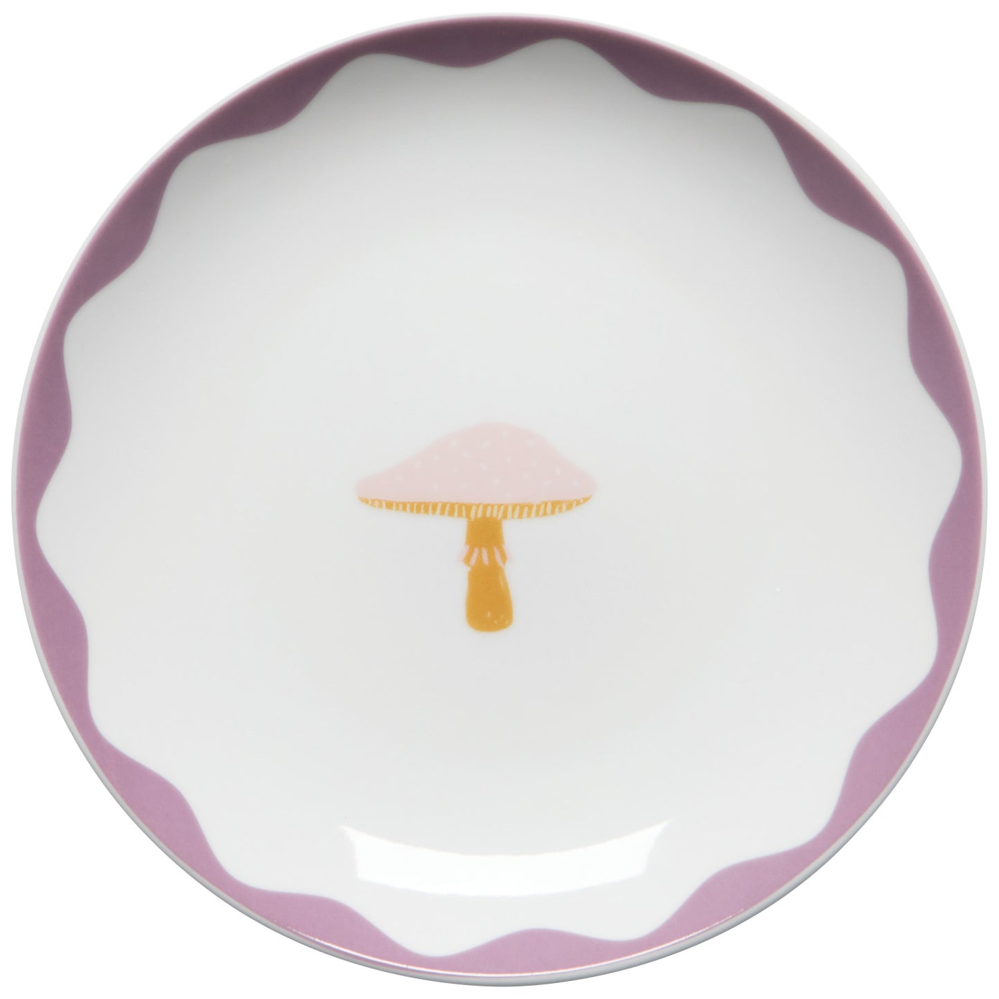 Mushroom Gems Appetizer Plate - Set/4