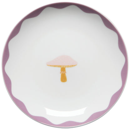 Mushroom Gems Appetizer Plate - Set/4