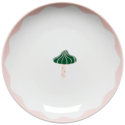 Mushroom Gems Appetizer Plate - Set/4