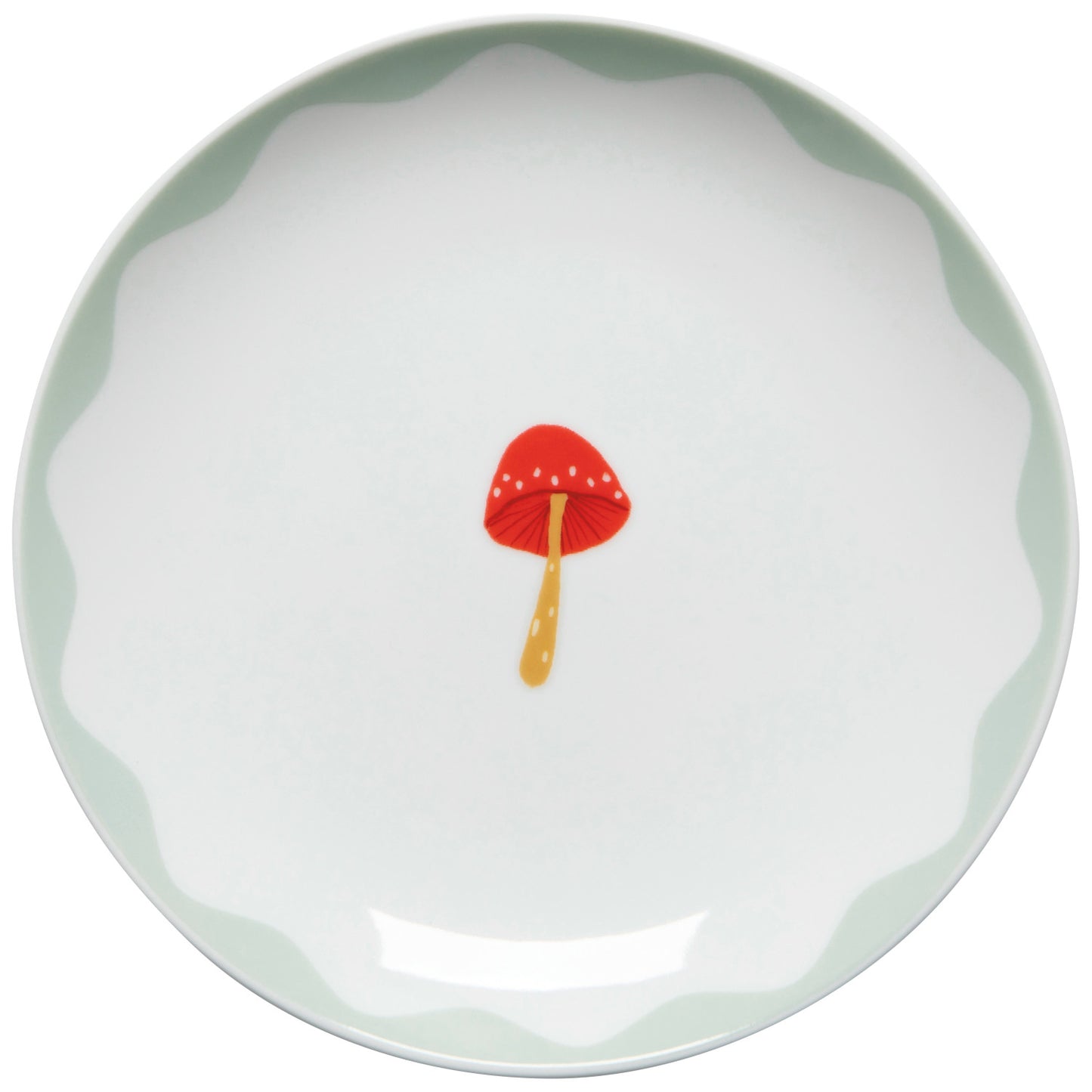Mushroom Gems Appetizer Plate - Set/4