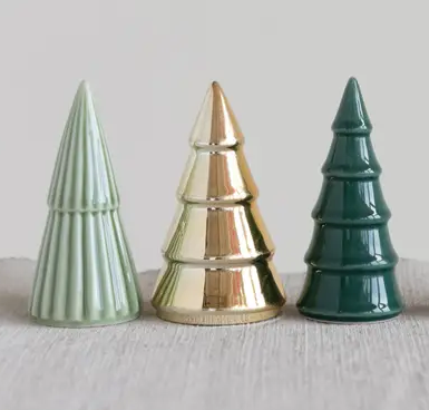 Mini Ceramic Tree Set/3