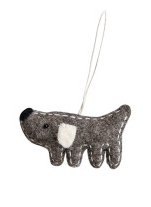 Stitched Felt Dog Ornament - 6 Styles