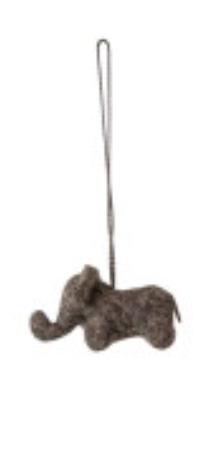 Mini Wool Felt Animal Ornament - 8 Styles