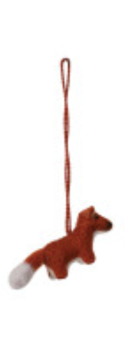 Mini Wool Felt Animal Ornament - 8 Styles