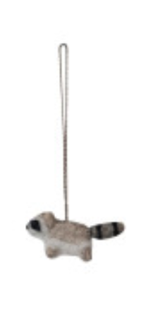 Mini Wool Felt Animal Ornament - 8 Styles