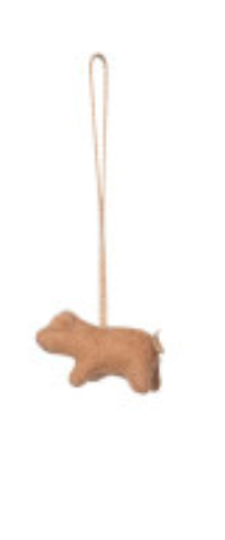 Mini Wool Felt Animal Ornament - 8 Styles