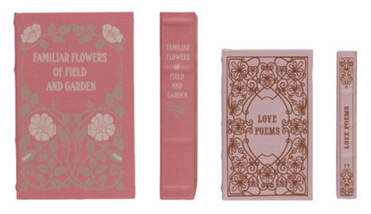 Secret Storage Books - Flowers & Poems