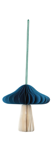 Mushroom Honeycomb Ornament - 4 colors