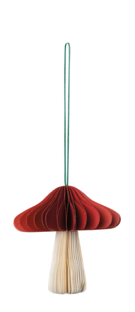 Mushroom Honeycomb Ornament - 4 colors