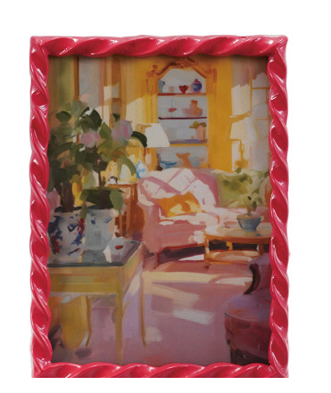 Red Twisted Frame - 5x7