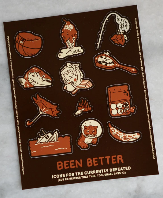 Been Better Icons Mega Sticker Sheet