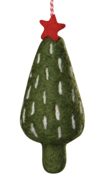 Yuletide Felt Ornament - 3 Styles