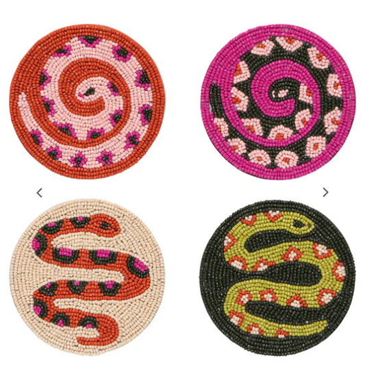 Gardenland - Beaded Coasters