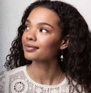 Lily Drop-Icon Earring