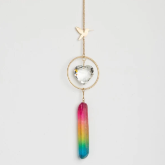 Rainbow- Stone Sun Catcher