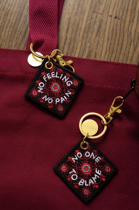 No Feeling Keychain