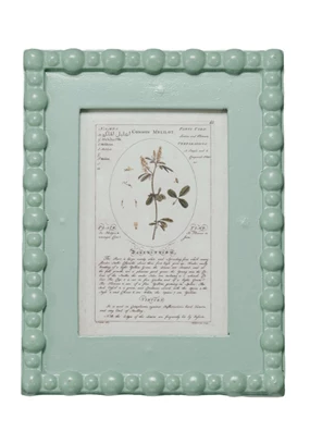 Mint Hobnail Photo Frame - 6.25x8.5"