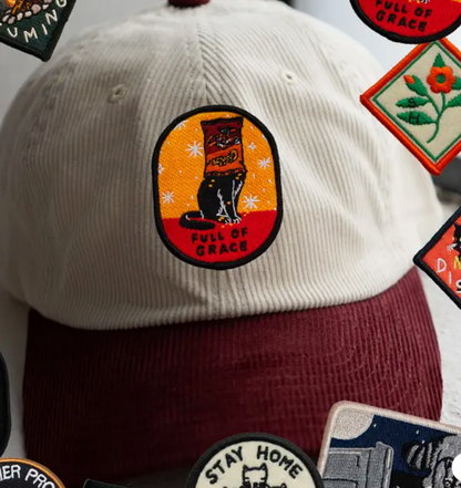 Full Of Grace Two-Toned Corduroy Hat