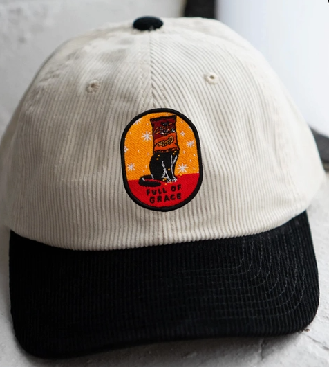 Full Of Grace Two-Toned Corduroy Hat