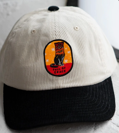 Full Of Grace Two-Toned Corduroy Hat