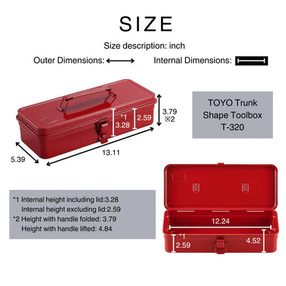 T-320 Trunk Shape Toolbox - Living Coral