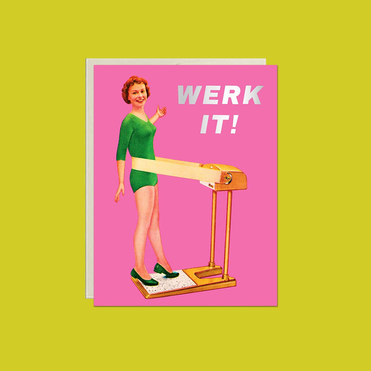 Werk It! – Foil Friendship ✿ Encouragement Card
