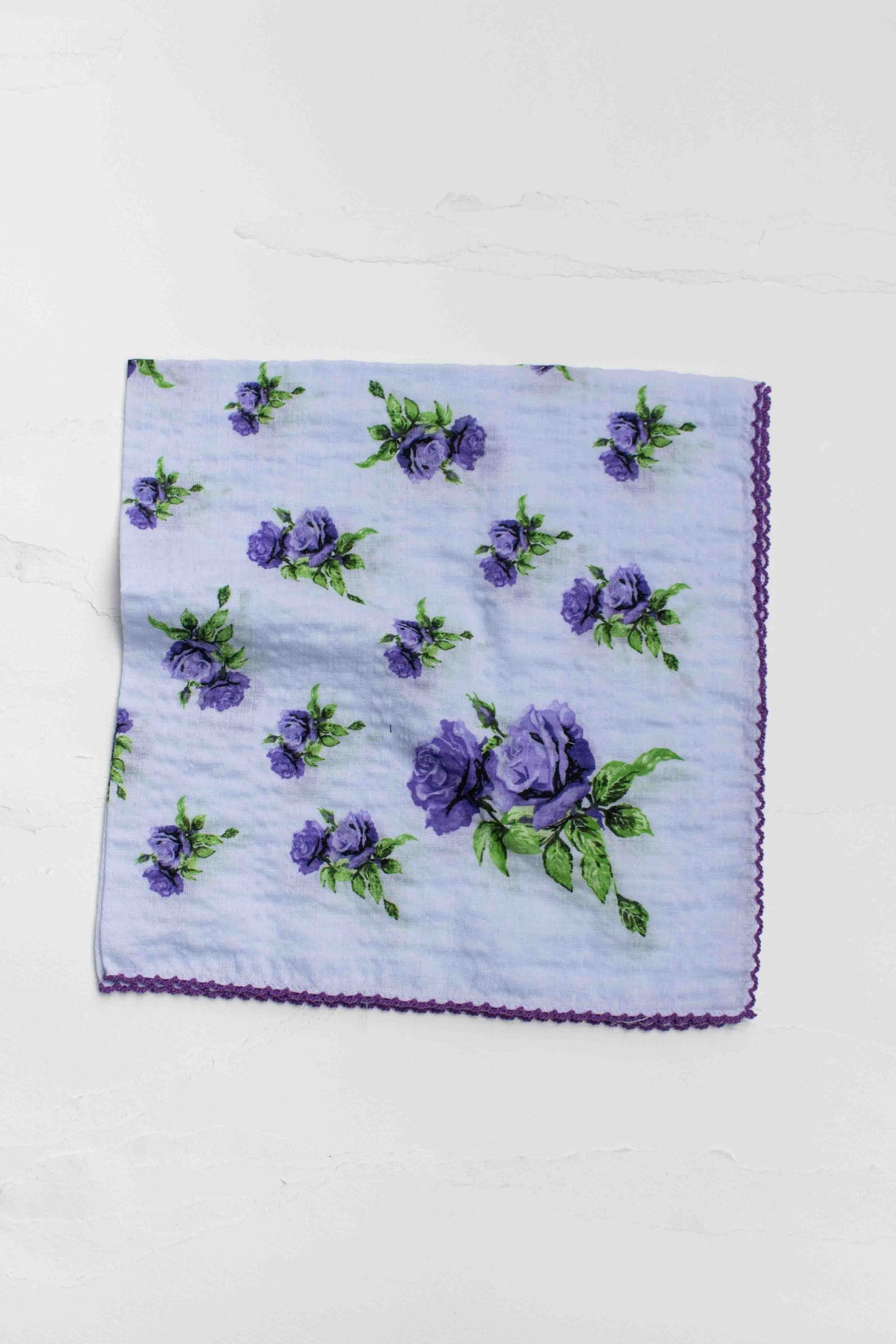 Vintage Rose Print Scarf