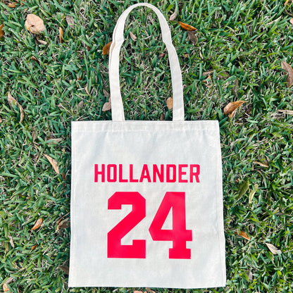 Hollander Jersey - Heated Rivalry Canvas Tote Bag