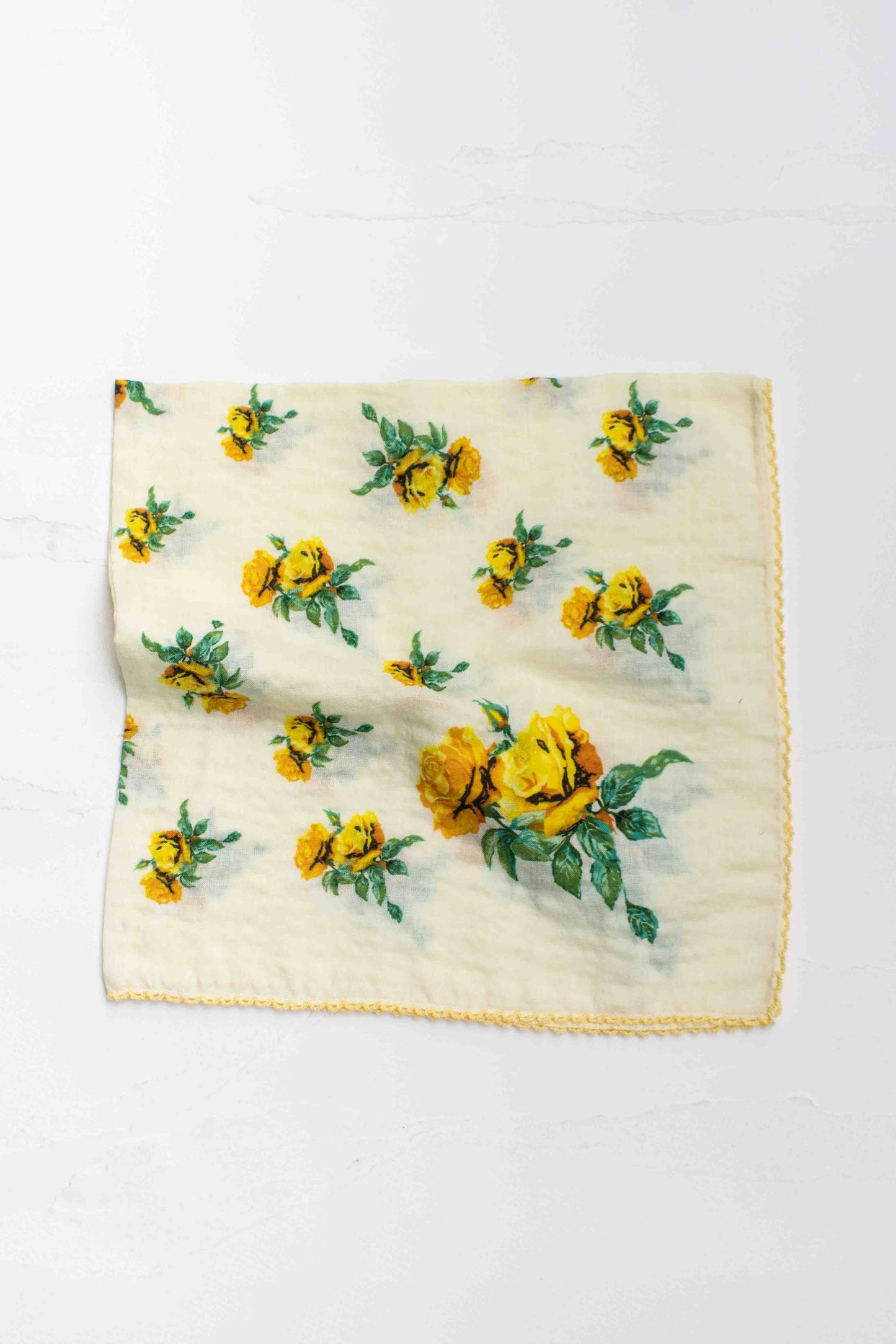 Vintage Rose Print Scarf