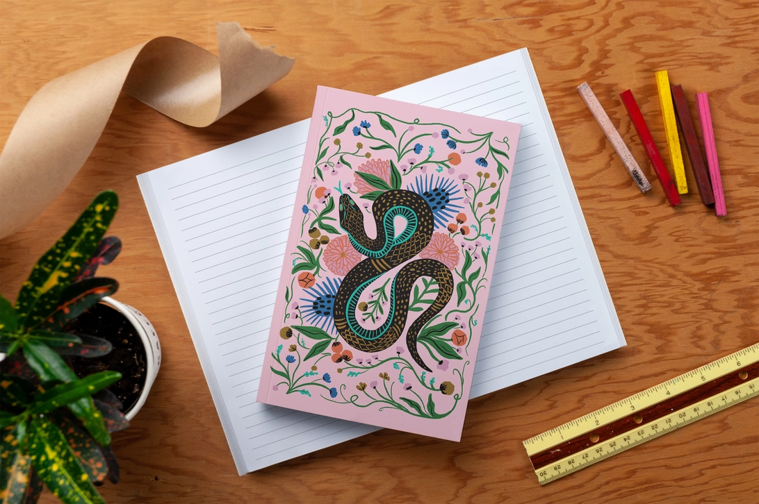 Charmed Serpent Notebook - Small