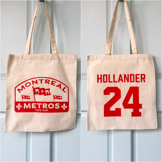 Hollander Jersey - Heated Rivalry Canvas Tote Bag