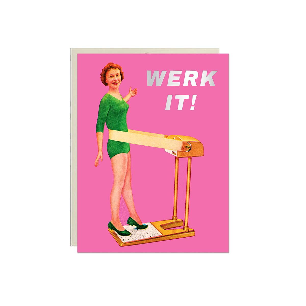 Werk It! – Foil Friendship ✿ Encouragement Card