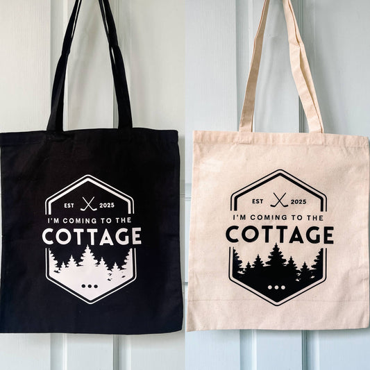 I'm Coming to the Cottage - Heated Rivalry Tote Bag
