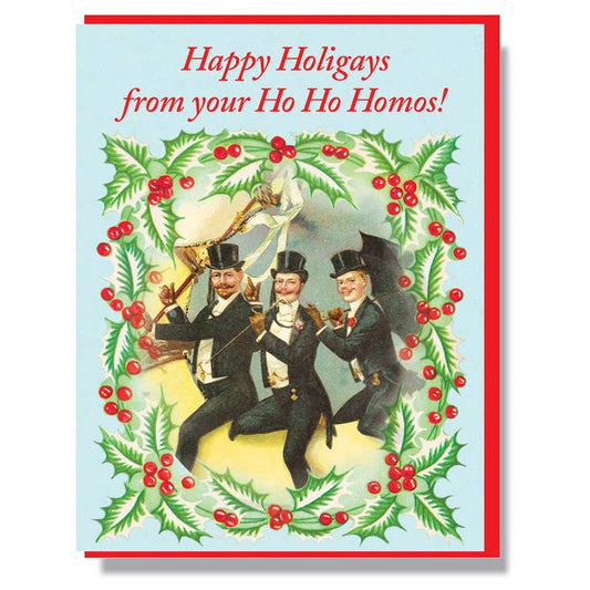 Ho Ho Homos Card
