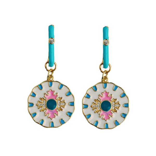 Capri Tile Earrings